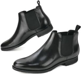 ケンフォード KENFORD サイドゴアブーツ メンズ ビジネスシューズ 紳士靴 革靴 KP15 黒 ブラック ドレスシューズ ショートブーツ 防滑 ヴィブラム ハイドロストッパー ワイズ3E 送料無料 あす楽 evid