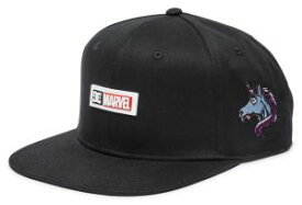 ディーシーシューズ DC SHOES キャップ 帽子 メンズ レディース キッズ DCP226204 DP MARVEL スナップバック コラボ ユニセックス ブラック 黒 ワンサイズ フリーサイズ ダークヒーロー キャラクター 送料無料 あす楽 evid