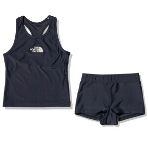 \最大6%クーポン有 10/29迄/ザ・ノース・フェイス 女の子 キッズ ジュニア 水着 ガールズウォーターウエア NTG12277 セパレートタイプ UVプロテクト 静電ケア 耐塩素仕様 水遊び 水泳 ノースリ