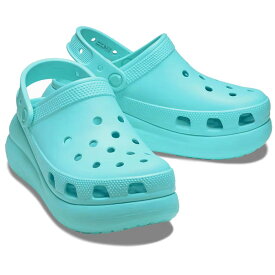 クロックス crocs レディース 厚底 サンダル クラシック クラッシュ クロッグ クロッグサンダル カジュアルシューズ 207521 4NP ネプチューン 靴 送料無料 あす楽 evid |5