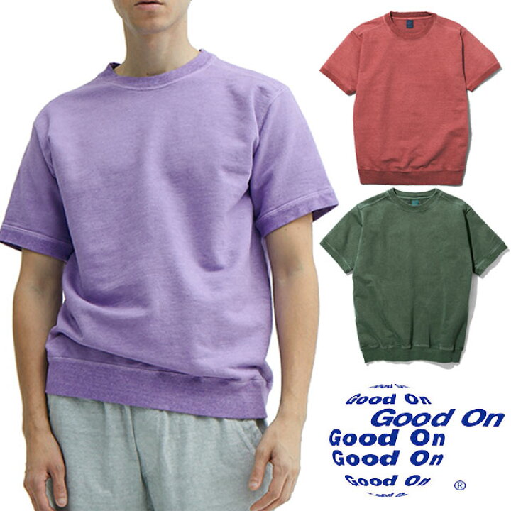 楽天市場】グッドオン Tシャツ メンズ ショートスリーブテリーシャツ 