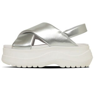 \最大6%クーポン有 10/28〜/コンバース 厚底 サンダル チューイー PC レディース チャンキーソール クロスベルト カジュアルシューズ バックベルト 33800030 シャイニーブラック 黒 33800031 シル