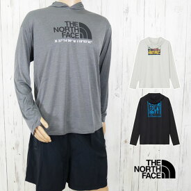 ザ・ノース・フェイス パーカー Tシャツ メンズ NT12540 ウォータースムースフーディ 長袖 トップス レディース 薄手 UVガード アパレル 静電ケア 軽量 スポーティ ウェア 黒 グレー 白 服 メール便送料無料 最強翌日配送 evid