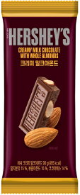 ハーシー　ラージ　クリミーミルクチョコレートwithアーモンド90g