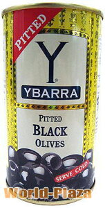 イバラ 種無しブラックオリーブ 350g缶