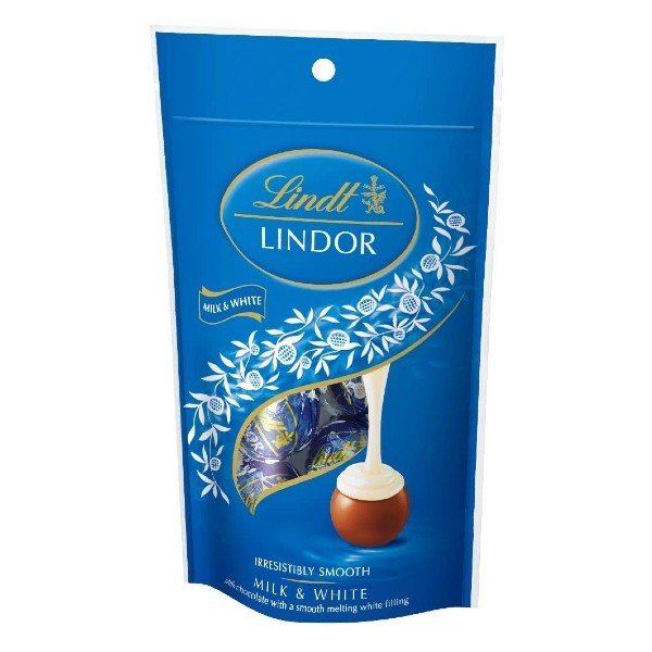 スイス人 ロドルフ リンツによって生まれた世界中で愛されるチョコレート 業界No.1 リンツ ホワイトパック クール便 ミルク お歳暮 リンドール５Ｐ