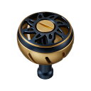 SLPWORKS ダイワ(DAIWA) slpワークス(Daiwa Slp Works) SLPW カラーアルミラウンドノブ Mサイズ ネイビー・ゴールド