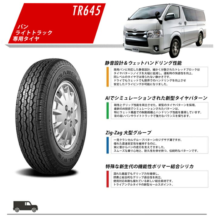 楽天市場】☆【タイヤ交換可能】【2025年製】195/80R15 (195R15C-8PR 