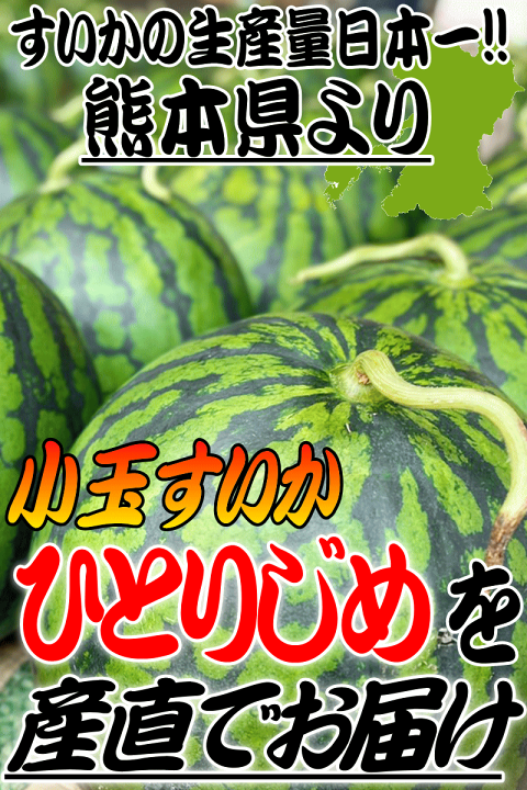 訳あり超特価の通販 楽天市場】クーポンで800円引き！熊本県産 すいか ひとりじめ 果物