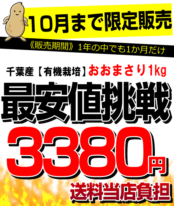 楽天市場】※間もなく終了※当日発送【最安値挑戦】千葉産 有機栽培 おお
