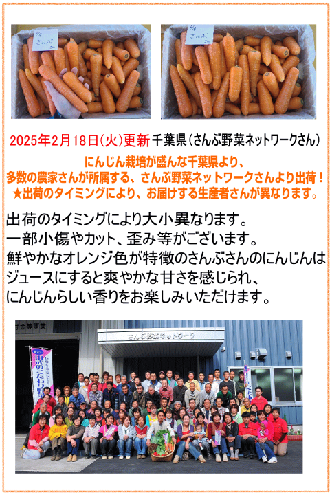 楽天市場】単品より安い【定期購入】にんじん 無農薬 B品10kg×2