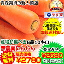 指定産地2580円!あす楽【送料無料】産地が選べる無農薬にんじん10キロ無農薬 無化学肥料 ゲルソン療法 酵素にんじん 無農薬 10kg[鹿児島・熊本・千葉・岡...