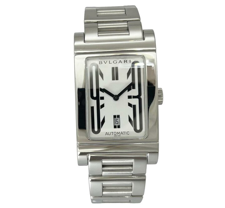 楽天市場】ブルガリ BVLGARI レッタンゴロ RT45S 中古 メンズ腕時計 
