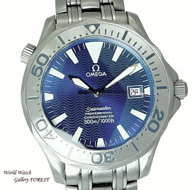 OMEGA オメガ シーマスター プロフェッショナル 300M チタン 2231.80 中古 メンズ腕時計 自動巻き ラージサイズ ブルー字盤