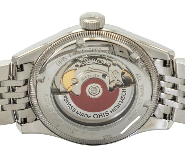 楽天市場】OH済 オリス ORIS ビッグクラウン ポインターデイト 01 754 7696 4061-07 8 20 30 中古 メンズ腕時計  自動巻き シルバー文字盤 : World Watch FOREST 腕時計専門店