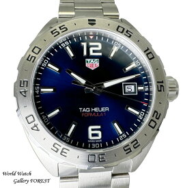 タグホイヤー TAG HEUER フォーミュラ1 WAZ1118 メンズ腕時計 中古 クオーツ ブルー文字盤 Aランク