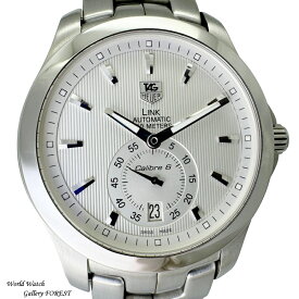 タグホイヤー TAG HEUER リンク キャリバー6 WJF211B メンズ腕時計 中古 自動巻き シルバー文字盤 外装仕上げ Aランク