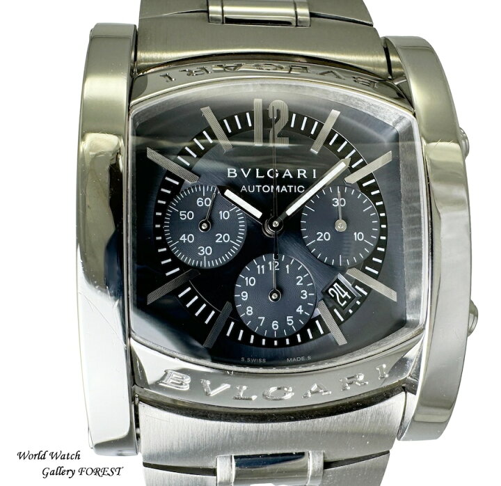 楽天市場】ブルガリ BVLGARI アショーマ AA44SCH 中古 メンズ腕時計 