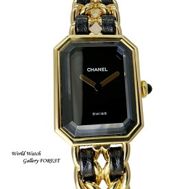 シャネル CHANEL プルミエール XL H0001 中古 レディース腕時計 クオーツ Gold Plate × レザー 外装仕上げ済み