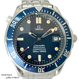 OMEGA オメガ シーマスター プロフェッショナル 300M 2531.80 中古 メンズ 腕時計 自動巻き ラージサイズ ブルー文字盤