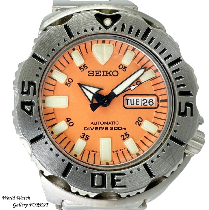 楽天市場】セイコー SEIKO オレンジモンスター メンズ腕時計 中古 7S26 