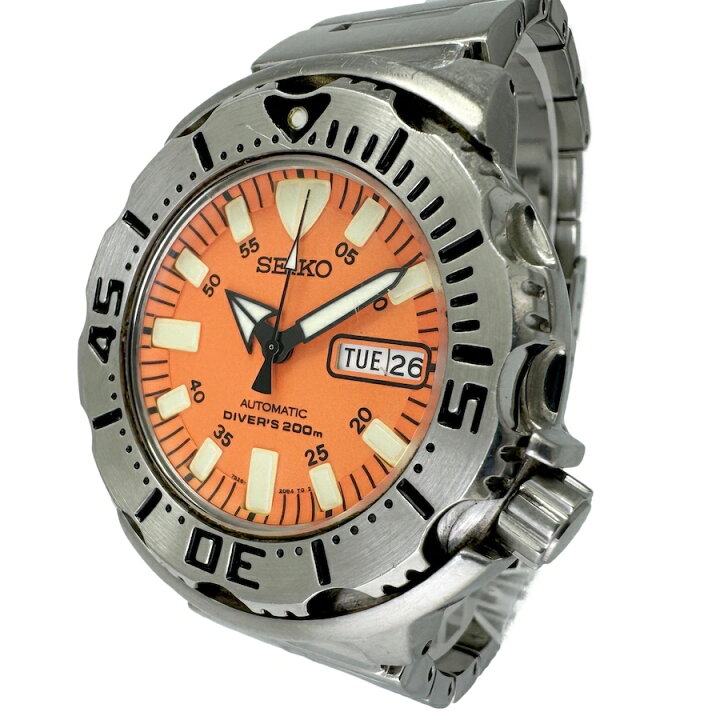楽天市場】セイコー SEIKO オレンジモンスター メンズ腕時計 中古 7S26 