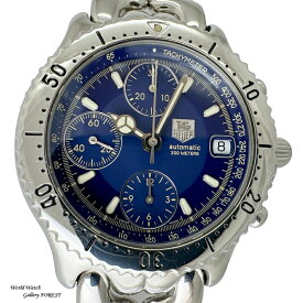 タグホイヤー TAG HEUER セル 200M CG2111-R0 クロノグラフ 中古 メンズ腕時計 自動巻き ブルー文字盤 Aランク