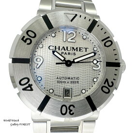 ショーメ CHAUMET クラスワン ダイバー 中古 メンズ腕時計 自動巻き シルバー文字盤 Aランク