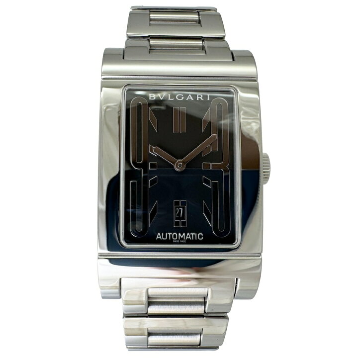 楽天市場】ブルガリ BVLGARI レッタンゴロ RT45S 中古 メンズ腕時計 