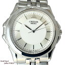 クレドール パシフィーク GCBR035 K18WG × SS セイコー SEIKO クオーツ 8J81-6B70 中古 メンズ腕時計 外装仕上げ AAランク