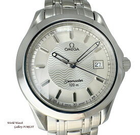 OMEGA オメガ シーマスター 120M 2511.31 中古 メンズ腕時計 クオーツ シルバー文字盤 外装仕上げ Aランク
