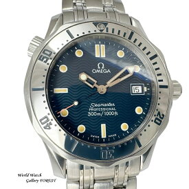 OMEGA オメガ シーマスター プロフェッショナル 300M 2562.80 中古 メンズ 腕時計 クオーツ ブルー文字盤 外装仕上げ Aランク