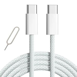 �[�d�P�[�u�� iPhone 17 Pro Max �T���b�Ə[�d 60W 1m 40W 60w �[�d�� PD�[�d�� �P�[�u�� �X�}�z�P�[�u�� Type-C PD �}���[�d �o�� �ő� 5A �f�� Braid �R�l�N�^ ���[ �F�� CE ���B�d�C���i�w�� RoHS �w�� ���� G