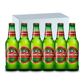 中国 青島6本BOX (330ml x 6本入)クラフトビール 世界のビール 海外ビール チンタオ アジアビール 中国ビール 正規輸入品 Tsingtao Beer China