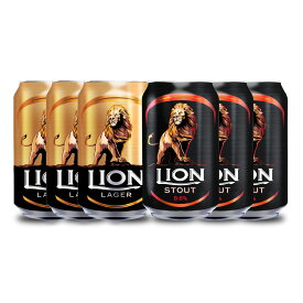スリランカ ライオンビール缶 ラガー＆スタウト 6本セットクラフトビール 世界のビール 海外ビール ライオンビール アジアビール スリランカビール カレー 飲み比べ 詰め合わせ 母の日 父の日 敬老の日 誕生日 贈り物 お中元 お歳暮 プレゼント ギフト