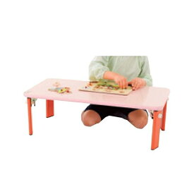組み合わせテーブルピンク長方形 ベビー用インテリア 机 テーブル/イス キッズ