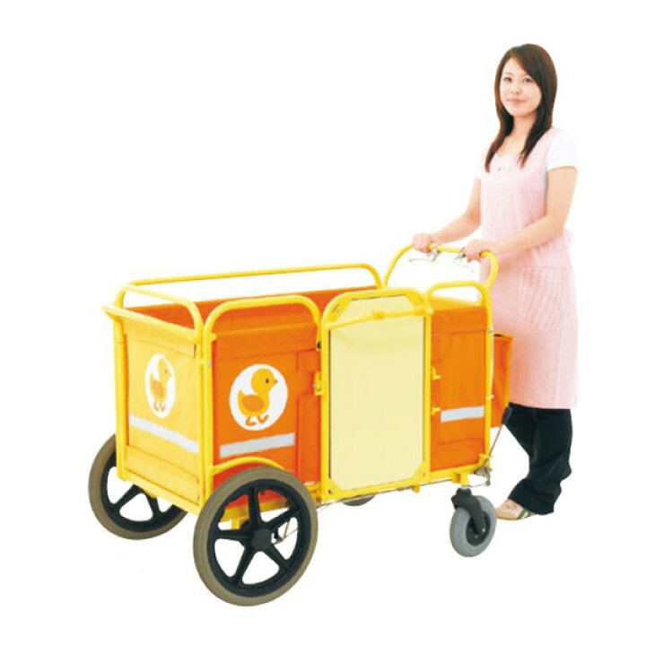 楽天市場】ひよことおでかけひなん車（スチール）N 避難車 保育園 