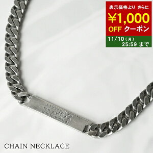 GGVbNX ]}WF MM6 Maison Margiela fB[X Y lbNX CHAIN NECKLACE SM6UU0033 SV0235 Vo[ 954 `F[lbNX ANZT[  v[g a NX}X