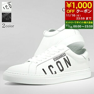 y11/15I|Cgő8{z fB[XNGA[h DSQUARED2 Y Xj[J[ CASSETTA SNM0384 01500001 WHITE zCg 1062 BLACK BLACK ubN M436 ICON ACR V[Y C [XAbv [Jbg