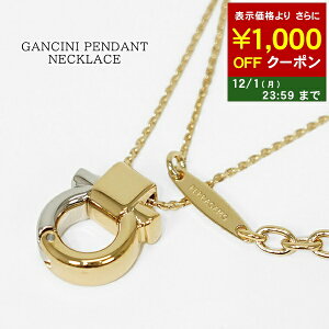 tFK FERRAGAMO fB[X lbNX GANCINI PENDANT NECKLACE 760585 755758 PALLADIO ORO S[h Vo[ 001 K`[j y_g lbNX Salvatore Ferragamo T@g[ tFK ANZ