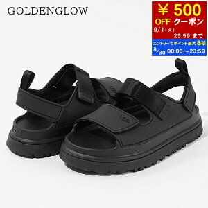 �y8/30����I�|�C���g�ő�8�{�z �A�O UGG KIDS �L�b�Y �T���_�� GOLDENGLOW 1152813K �u���b�N BLACK �S�[���f���O���E �t�b�g�x�b�h �v���b�g�t�H�[�� �T�g�E�L�rEVA ���� �V���[�Y �C �a���� ���̎q ��