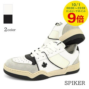 y10/1I|Cg9{zfB[XNGA[h DSQUARED2 Y Xj[J[ SPIKER SNM0315 1606243 WHITE BLACK zCg ubN M072 BLACK ubN 2124 V[Y C [XAbv [Jbg v[g