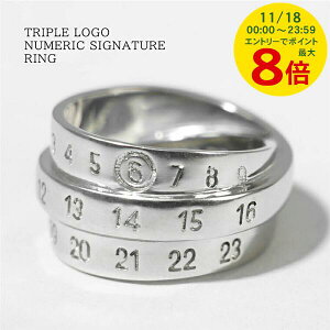 y11/18I|Cgł̂x|CgAbvz GGVbNX ]}WF MM6 Maison Margiela fB[X Y O TRIPLE LOGO NUMERIC Vo[ gvS j[bN 