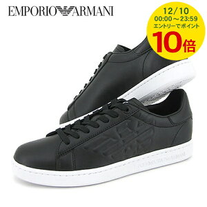 y12/10I|Cg10{z G|IA}[j GAZbe EMPORIO ARMANI EA7 Y Xj[J[ X8X001 XCC51 BLACK 00002 ubN V[Y C [Jbg [XAbv v[g a NX