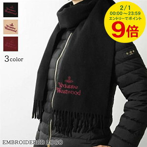 �y2/1����I�|�C���g9�{�z ���B���B�A���E�G�X�g�E�b�h Vivienne Westwood ���f�B�[�X �����Y �}�t���[ EMBROIDERED LOGO 81030007 W00Q7 AAB BLACK �u���b�N N401 BEIGE �x�[�W�� C401 BORDEAUX �{���h�[ I401 �����|�C