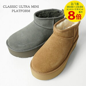 �y�|�C���g�ł̂��x�������|�C���g�A�b�v�z �A�O UGG ���f�B�[�X �u�[�c CLASSIC ULTRA MINI PLATFORM 1135092 �`�F�X�i�b�g �L������ CHESTNUT �`���R�[���O���[ CHARCOAL �N���V�b�N �E���g�� �~�j �v���b