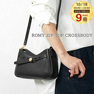 �y10/18����IMAX9�{�z �g���[�o�[�` TORY BURCH ���f�B�[�X �V�����_�[�o�b�O ROMY ZIP TOP CROSSBODY 179955 BLACK �u���b�N 001 ���~�[ �W�b�v �g�b�v �N���X�{�f�B �~�j�o�b�O �o�b�O ���S ���� �����V���G