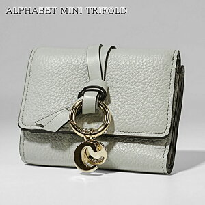 󂠂 NG Chloe fB[X 3܂z ALPHABET MINI TRIFOLD CHC21WP946F57 BLUE MIST 40W At@xbg ~j gCtH[h EHbg ܂z TCt ~jz  tbv Ԃ 250202
