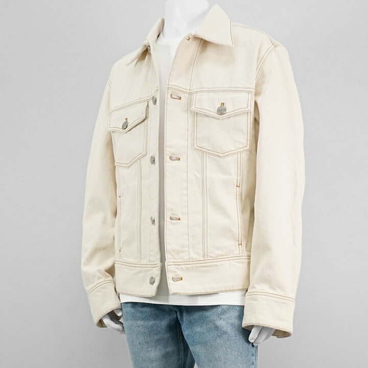 楽天市場】アミ AMI メンズ デニムジャケット TRUCKER JACKET IN 