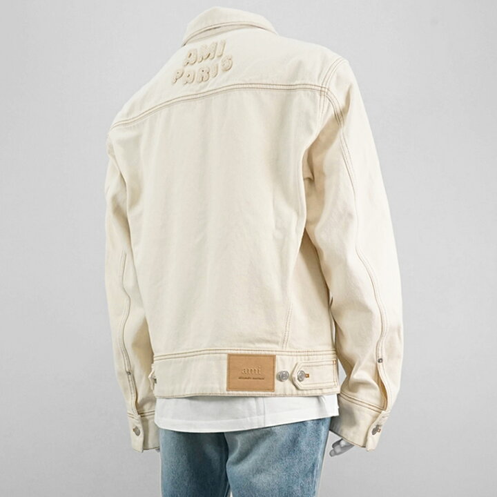 楽天市場】アミ AMI メンズ デニムジャケット TRUCKER JACKET IN 
